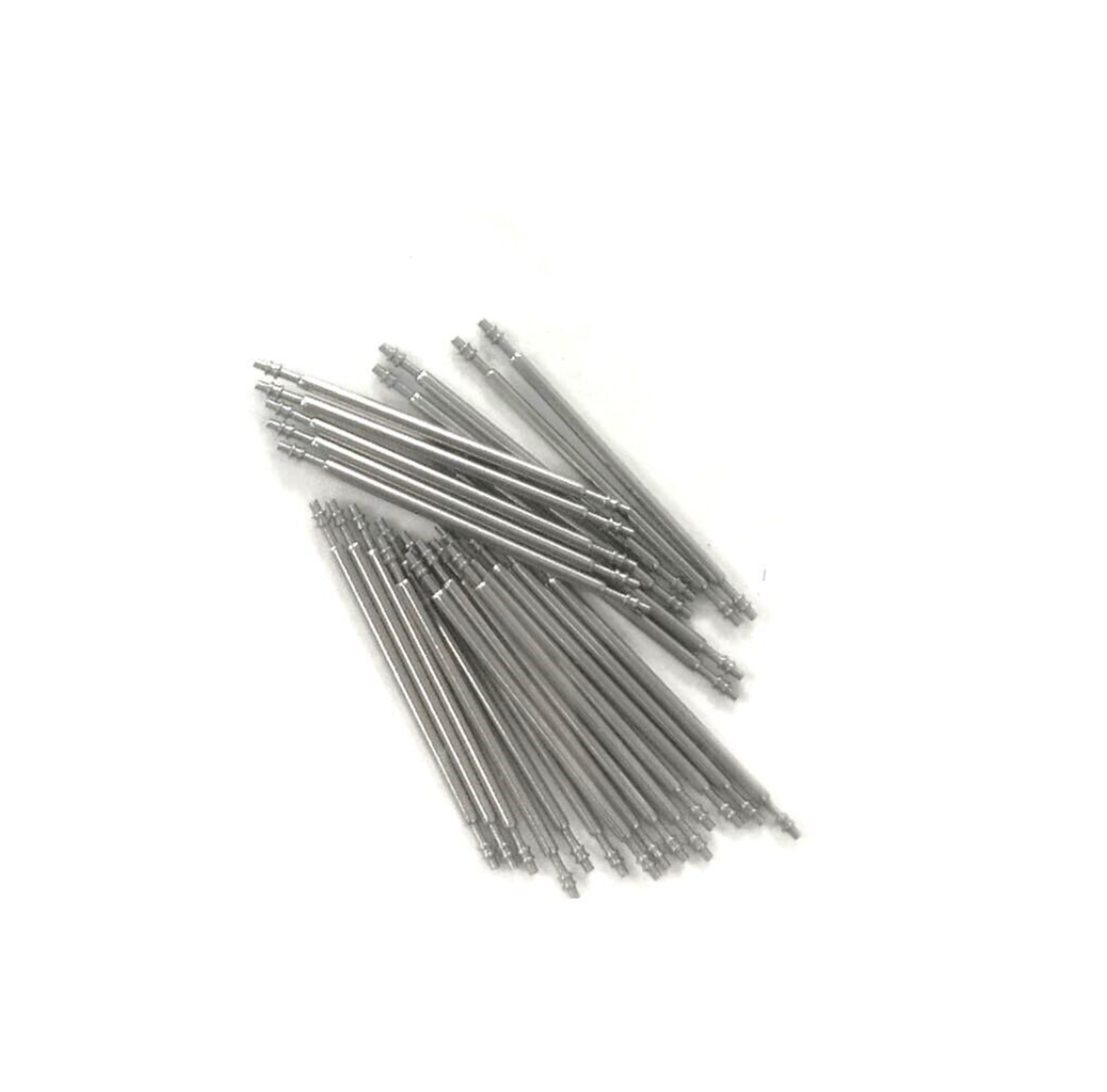 25pcs Stainless Steel Watch Band Spring Bars Strap Pins22mm Thickness 1.0mm