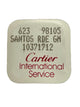 Authentic Cartier Santos RDE GM Component Ref. 10371712 / 623 98105 (Open Pack)