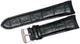 Watch Band Genuine Leather Curved End Black 18mm Fit TISSOT,Omega Watches