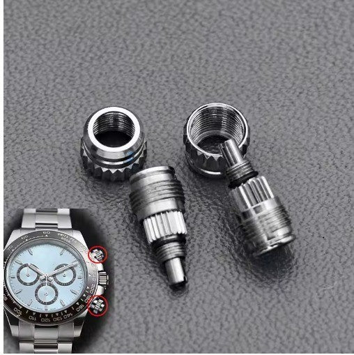 Crown Screw Pusher Fit Daytn Rlx Watch Case 116500 116520