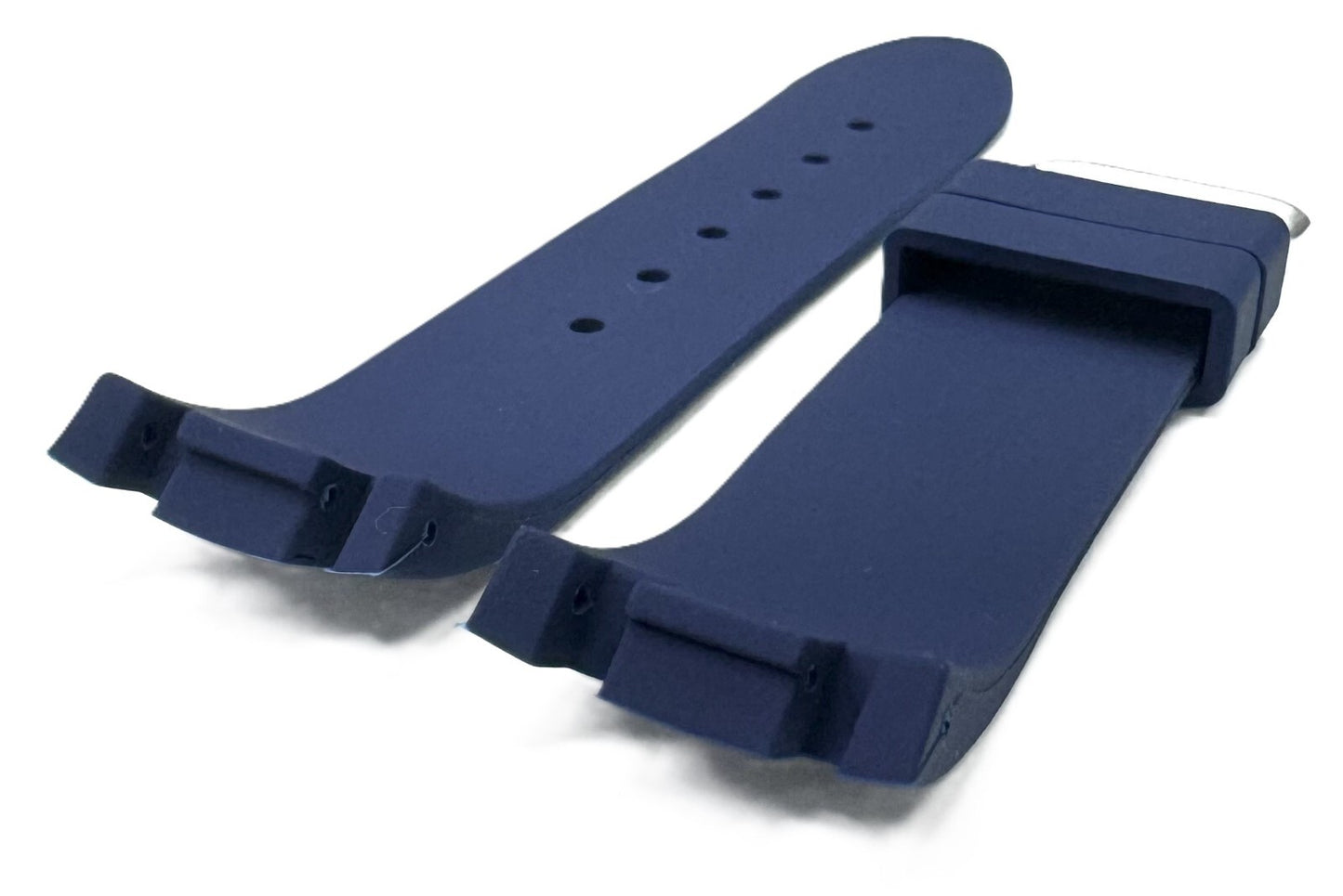 24mm Blue Color Silicon Rubber Replacement Watch Band for JOE RODEO Master