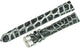 Watch Band Grey Genuine Leather Crocodile Grain Padded 18,20,22,24mm XXL