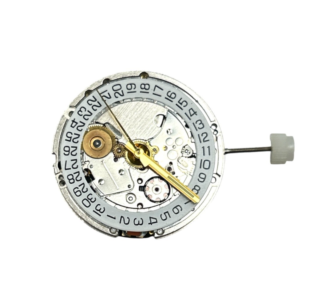 Genuine ETA 205.111 Swiss Autoquartz Movement – 17 Jewels – Date at 3