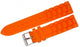 Watch Band Silicone Orange 22MM (Heavy)Sports  and Women Big Watches