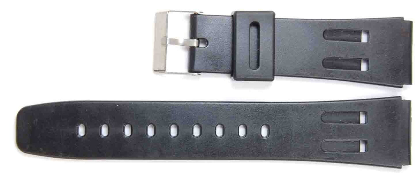 Watch Band Black 20mm Casio, Timex, Seiko, Citizen Sports Watches