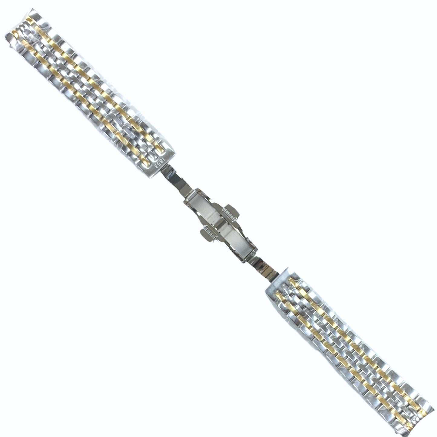 Two-Tone (Gold & Silver) Watch Band - 19mm - Compatible with TISSOT  L264 RTO-UA