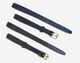 10 mm Genuine Leather Watch Band open end black and brown