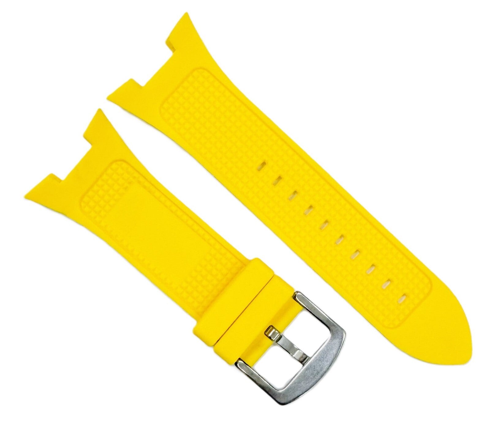 31 mm Replacement Rubber Watch Band for Armani Exchange Chronograph Watches