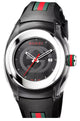 Shop GUCCI SYNC YA137101 Men’s Watch – All Black Dial and Strap, Quartz