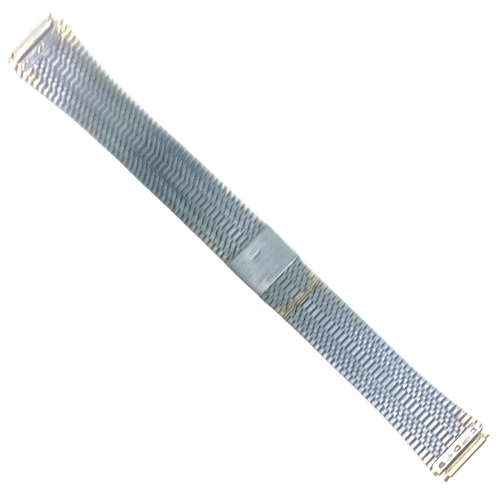 Gold Tone Watch Band - Vintage Style Metal Bracelet - 18mm