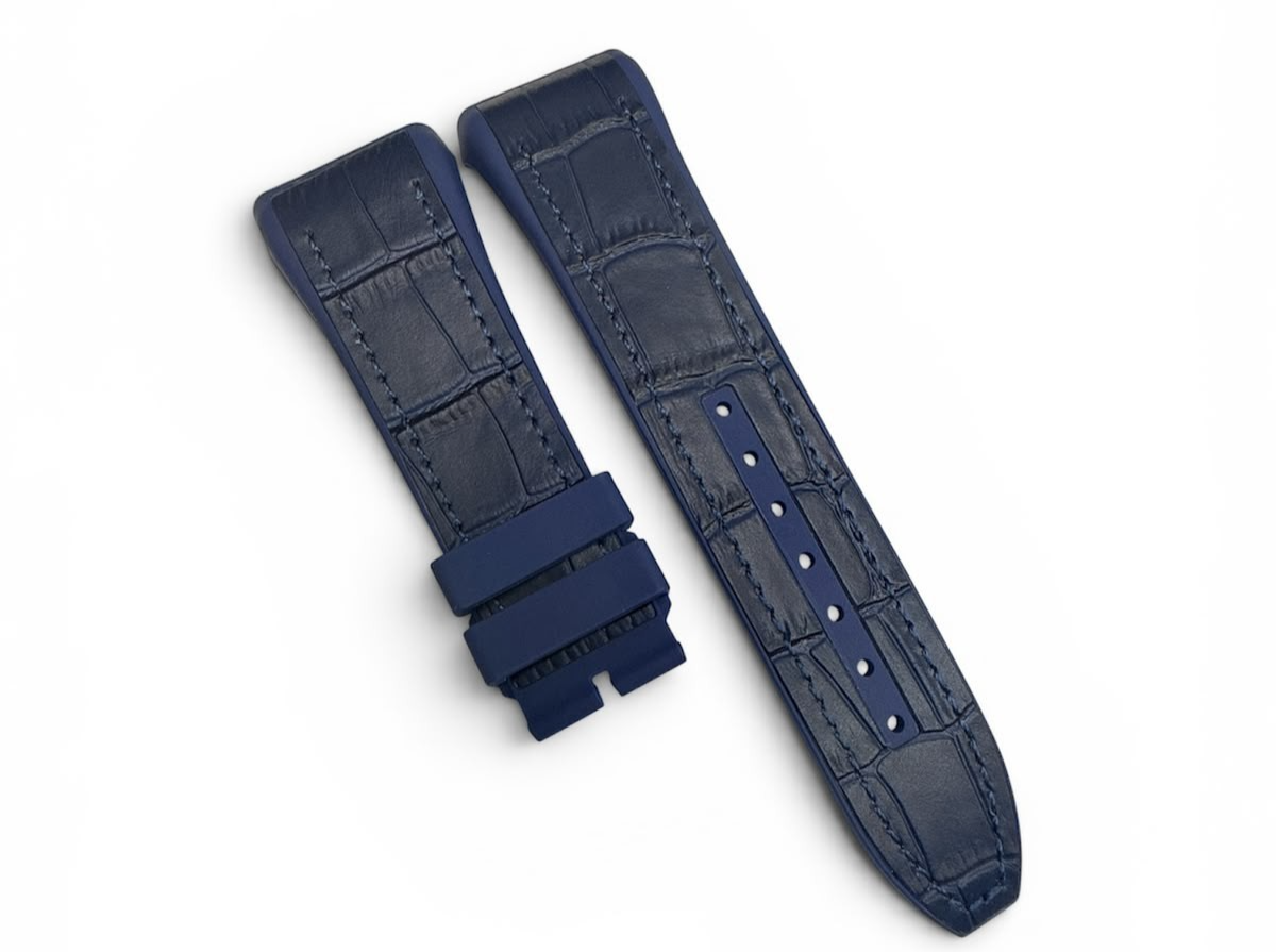 Genuine Franck Muller BLUE Watch Band V45 28mm Master of complications