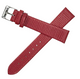Watch Band Genuine Leather RED Lizard Grain Flat 16MM*14mm Top Quality