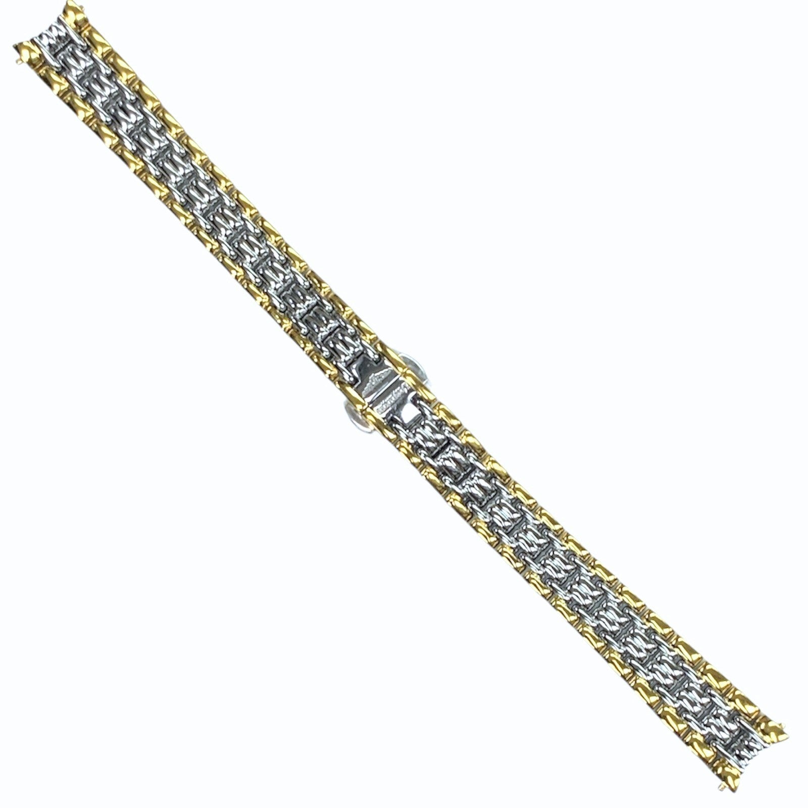 Two-Tone (Gold & Silver) Watch Band - 19mm - Compatible with TISSOT L264 RTO-UA