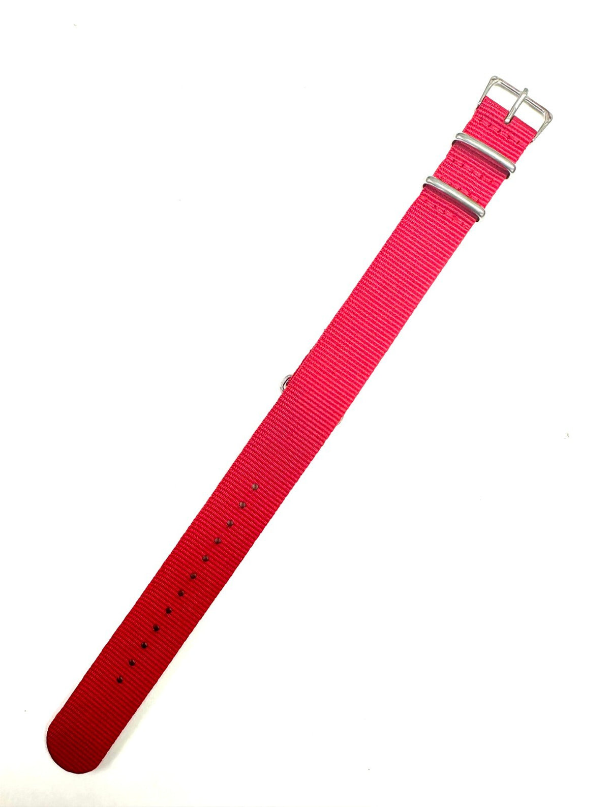 ONE PIECE NYLON BAND RED COLOR SIZE 18/20/22/24MM HIGH QUALITY BAND