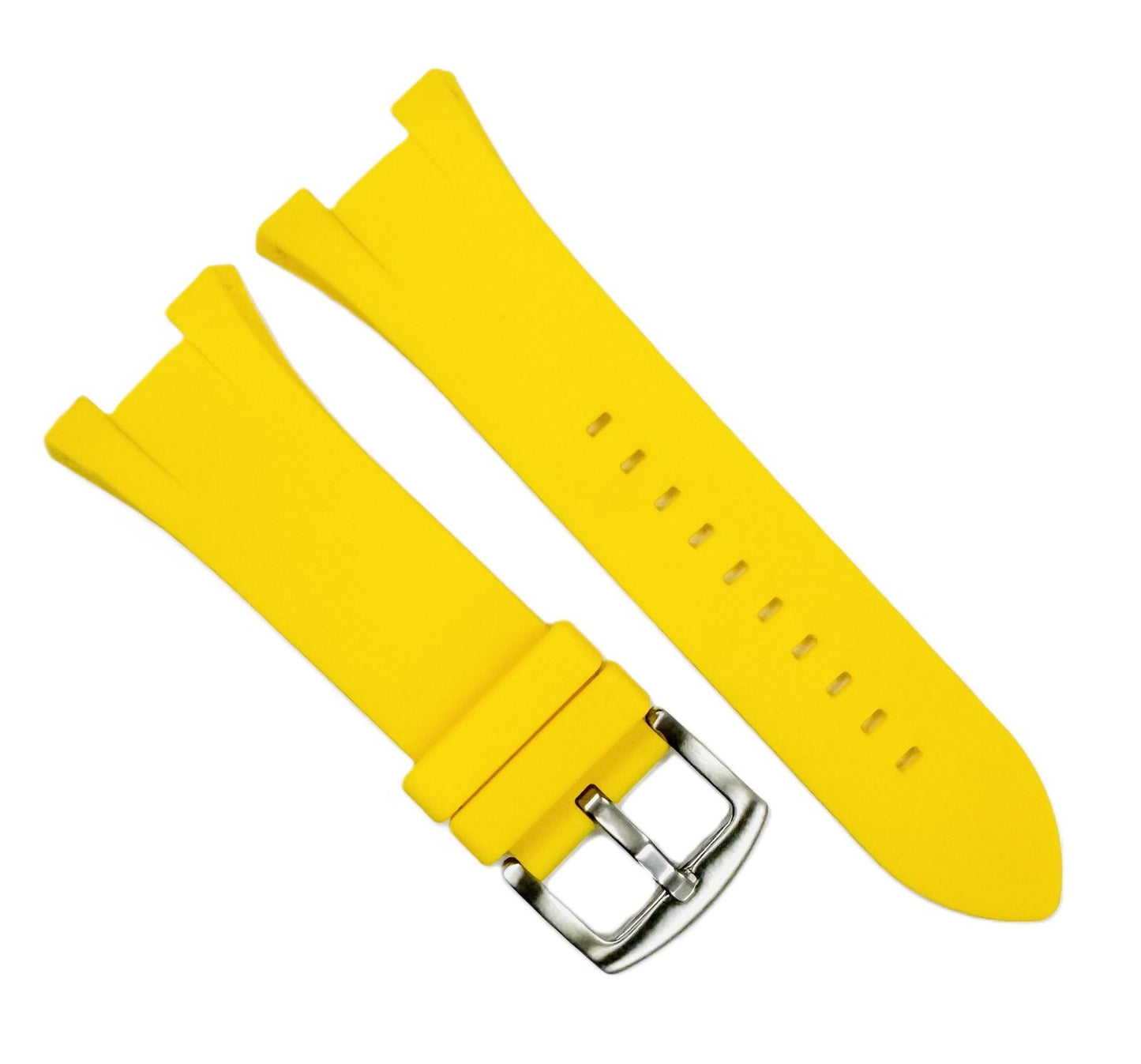 31 mm Replacement Rubber Watch Band for Armani Exchange Chronograph Watches
