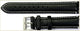Watch Band Genuine Leather Black ,Stitched 20mm for High End Watches(A1 Quality)