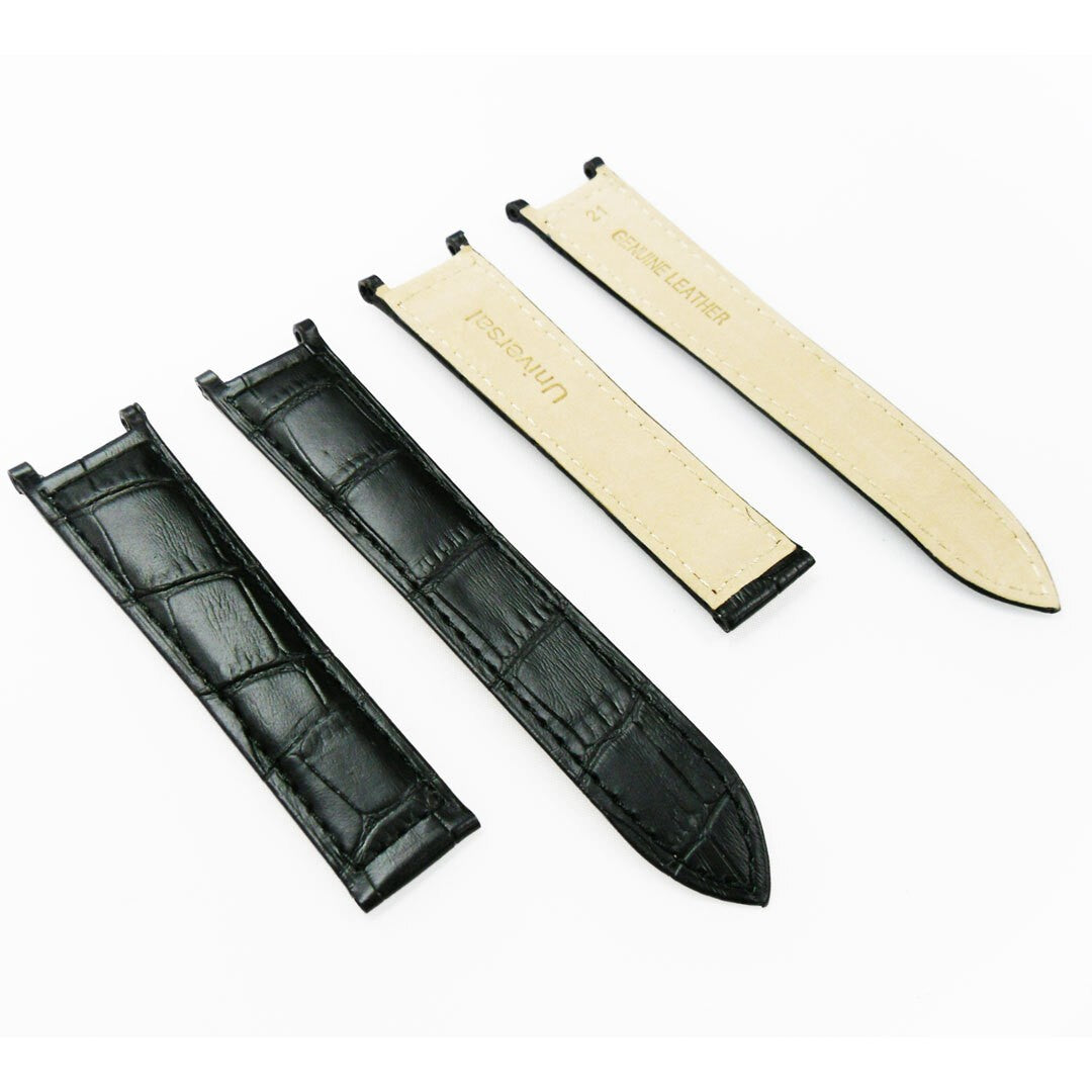 Genuine Cartier Watch Band, Alligator Grain Size 21*14.5*18mm