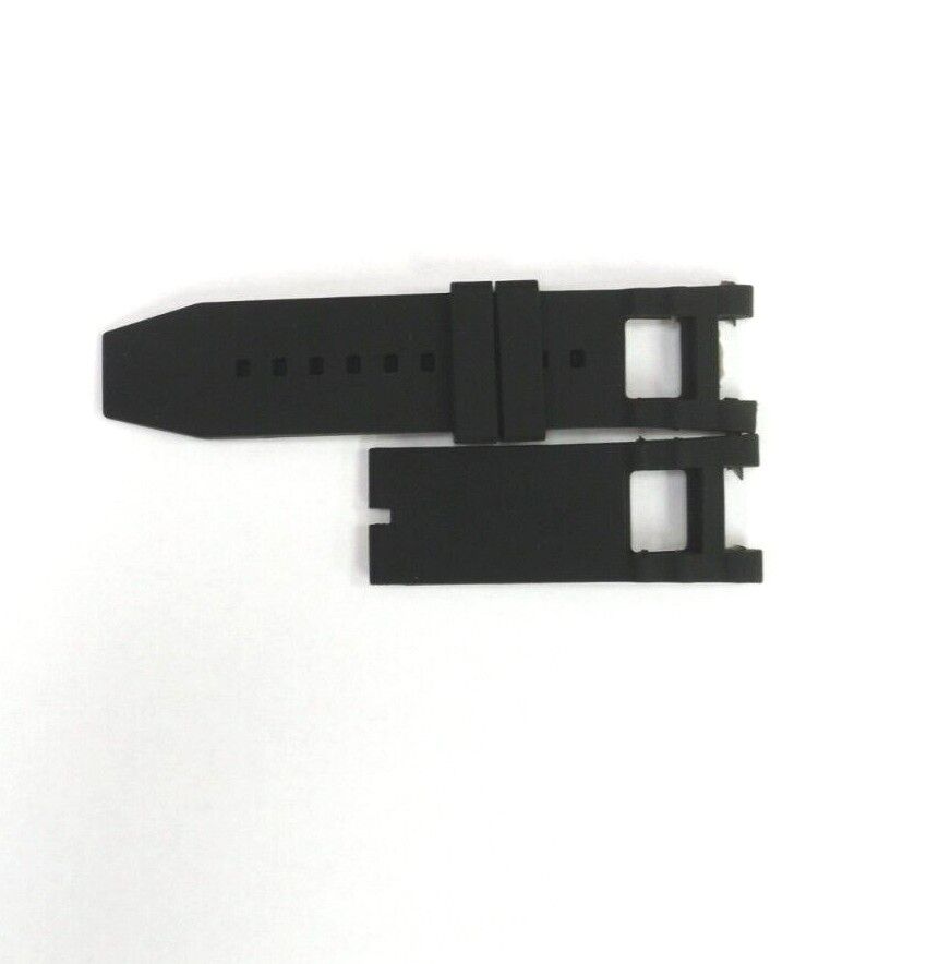 26MM SILICONE RUBBER WATCH BAND STRAP FOR INVICTA RUSSIAN WATCH BLACK