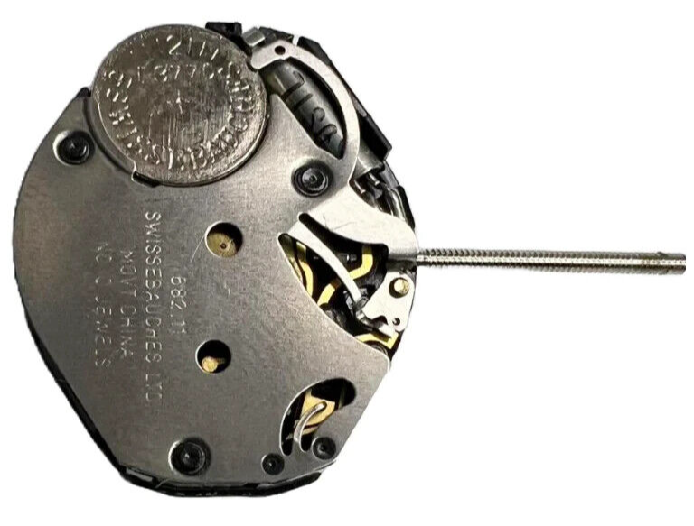 Chinese 682.11 Watch Movement Overall Height 4.4mm