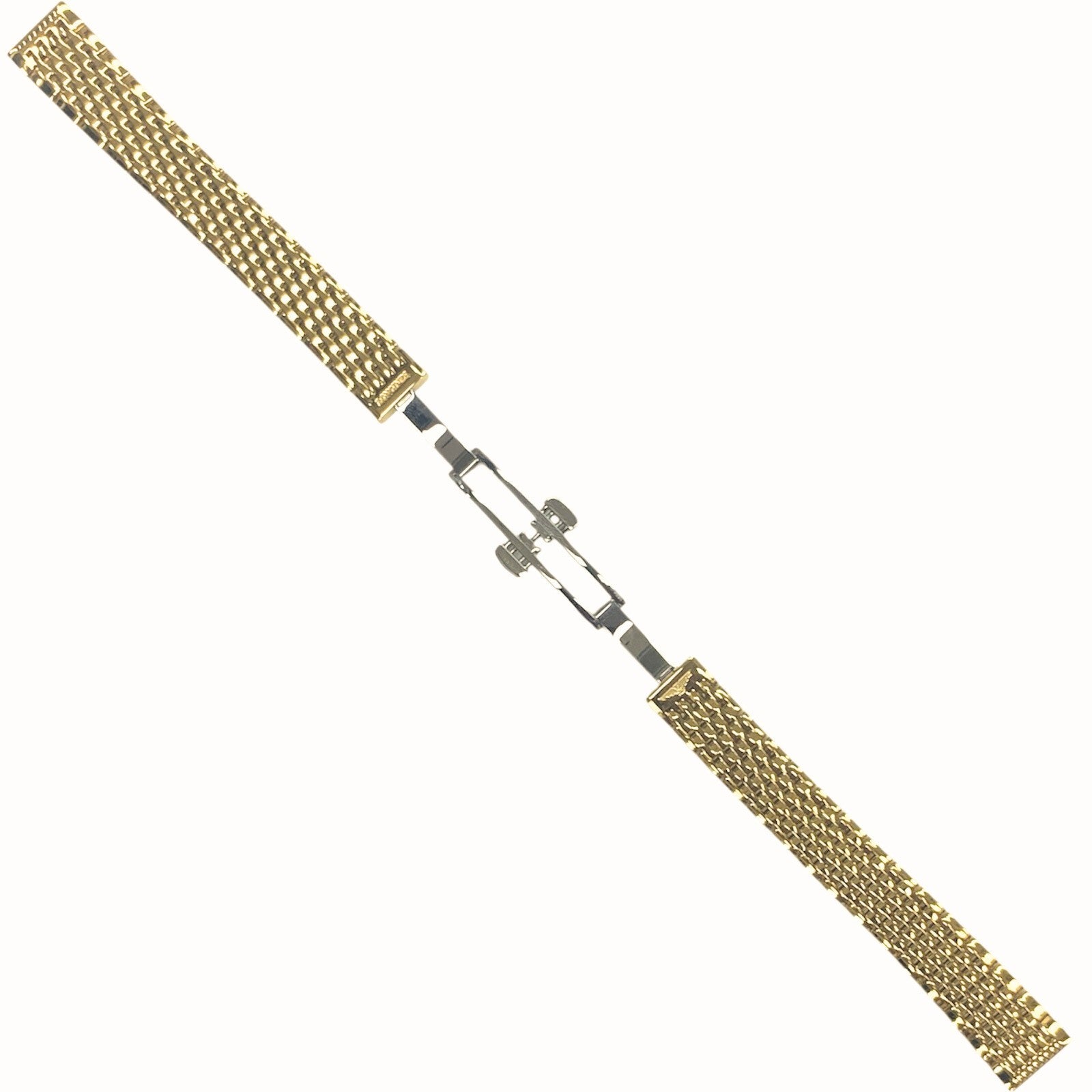 13mm Gold-Tone Stainless Steel Watch Strap for Longine Watches - L600075222 Styl