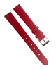 Satin Watch Bands w Quick Release pin Red(12mm, 14mm, 16mm, 18mm, 20mm)