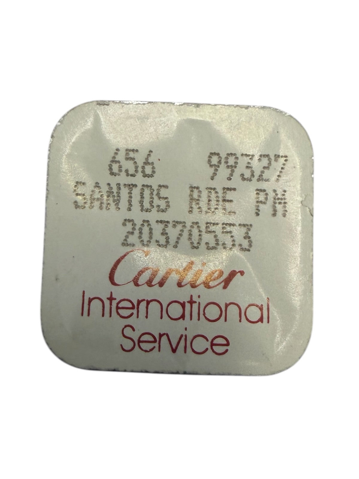 Authentic Cartier Santos RDE PM Component Ref. 20370553 / 656 99327 (Open Pack)