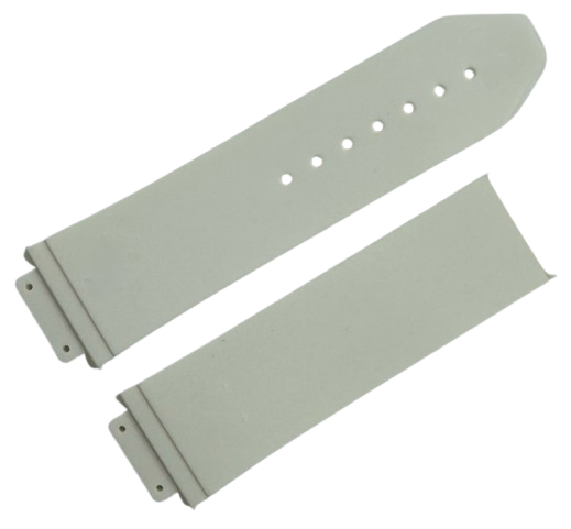 High Quality 26mm Rubber Watch Strap White Color fit to Hublot Big Bang