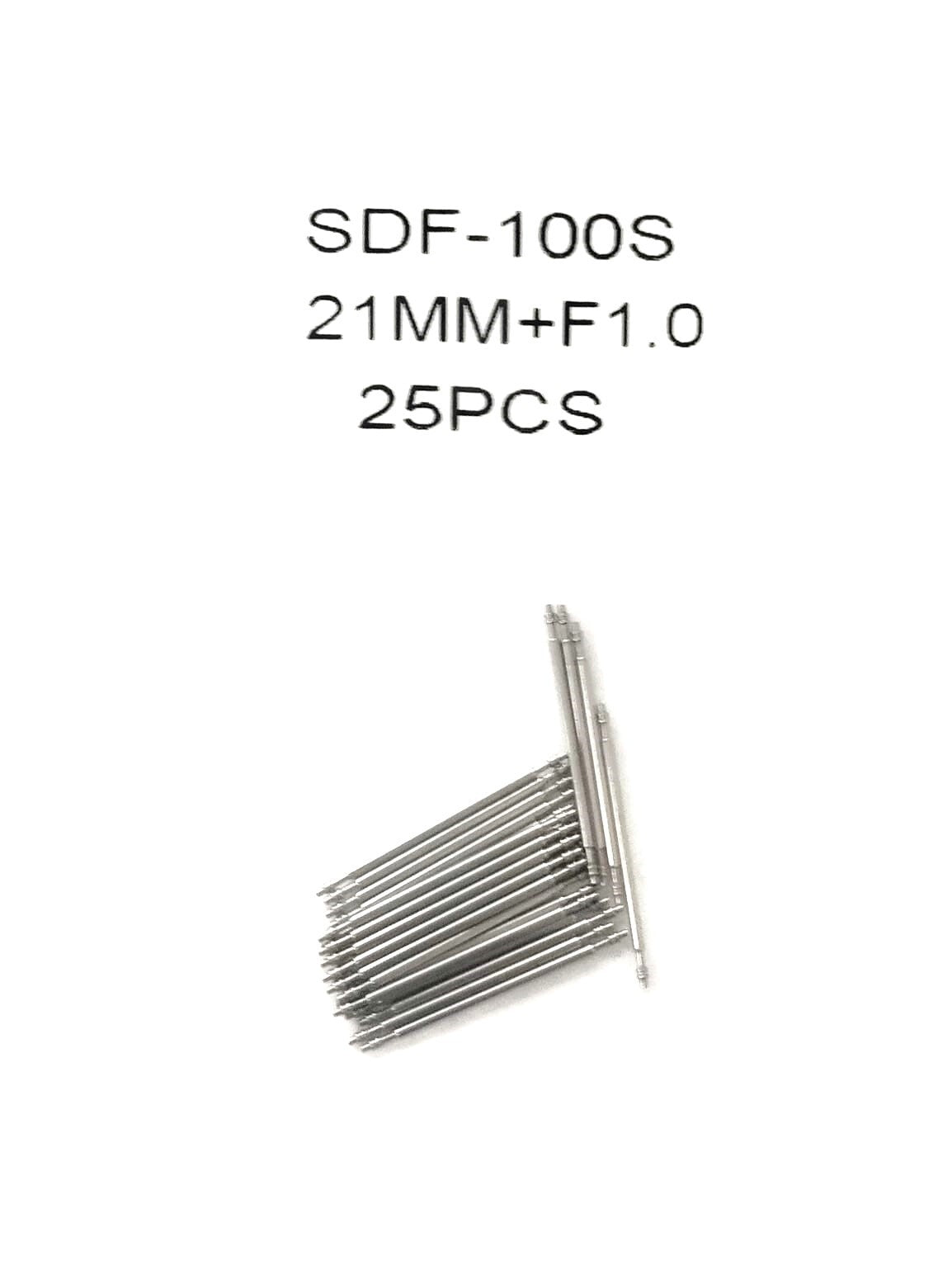 25pcs Stainless Steel Watch Band Spring Bars Strap Pin 21mm Thickness 1.0mm