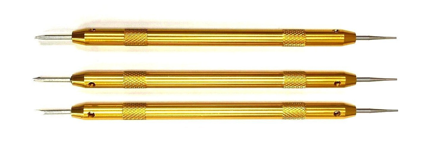High Quality Watch Band Spring Bar Removers Gold Handle Watchmaker Repair Tool