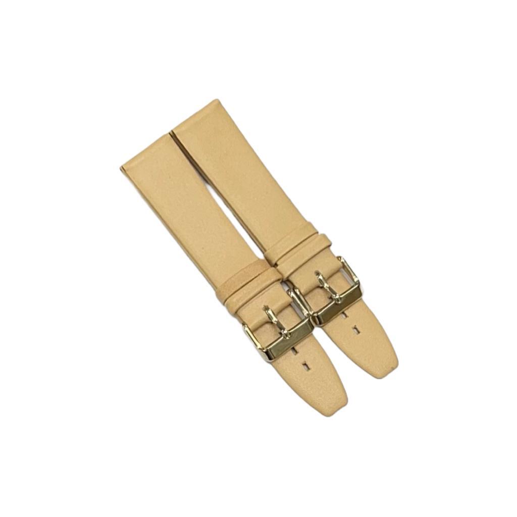 High Quality Watch Bands Flat Genuine Leather Plain 18-24mm