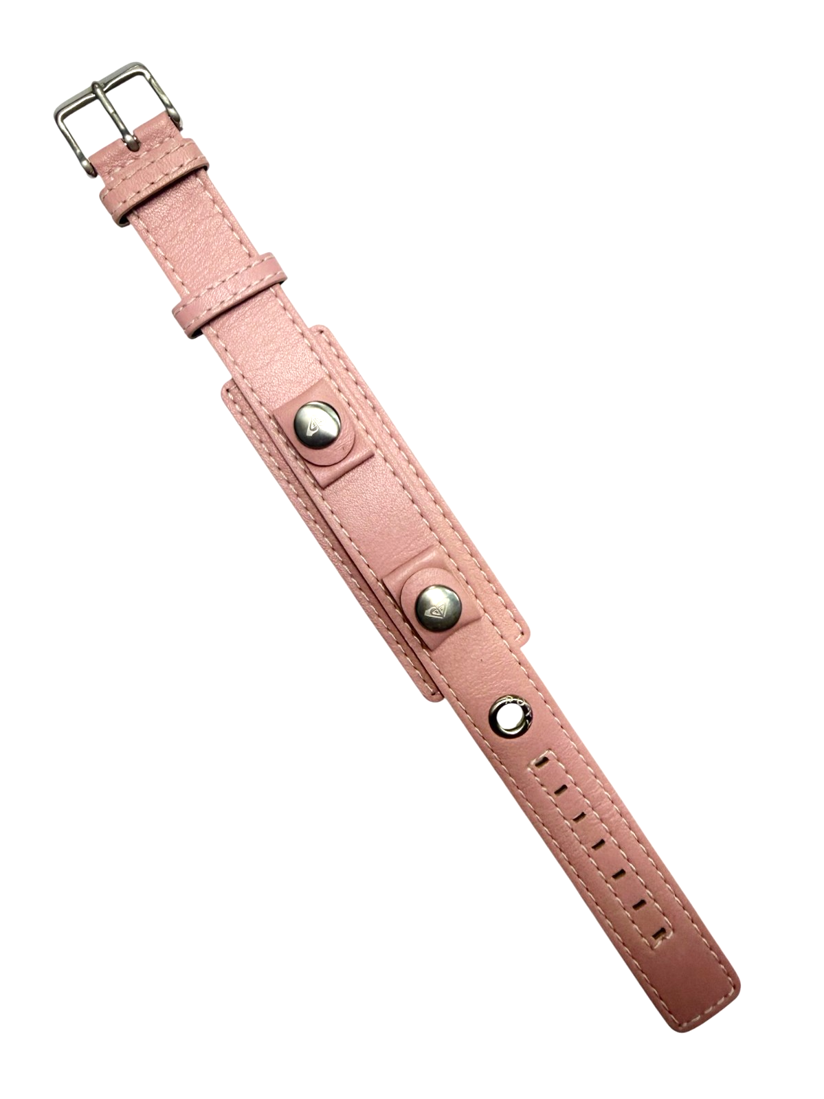 18mm Genuine Leather Pink Watch Band for Fossil & Guess Watches