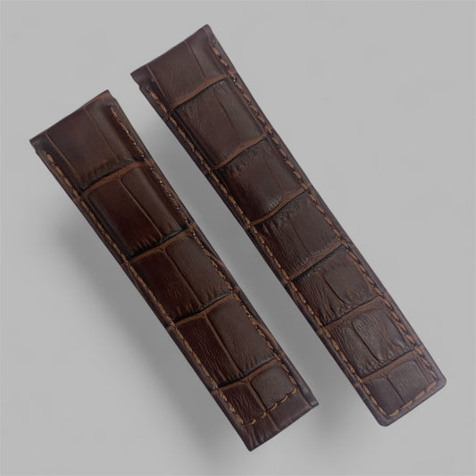 Genuine Leather Watch Band for Breitling Avenger Navitimer