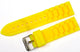 Watch Band Silicone Yellow 22MM (Heavy)Sports  and Women Big Watches
