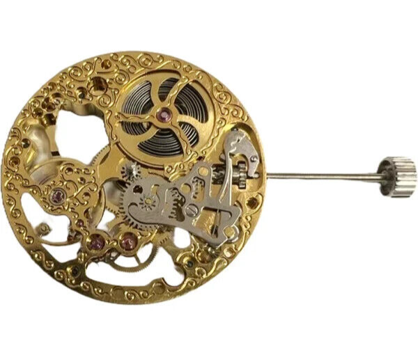 Chinese  9916 3Hands Self Winding Watch Movement, Second hand at 6:00