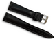 20mm Black color Genuine Leathe Watch Band