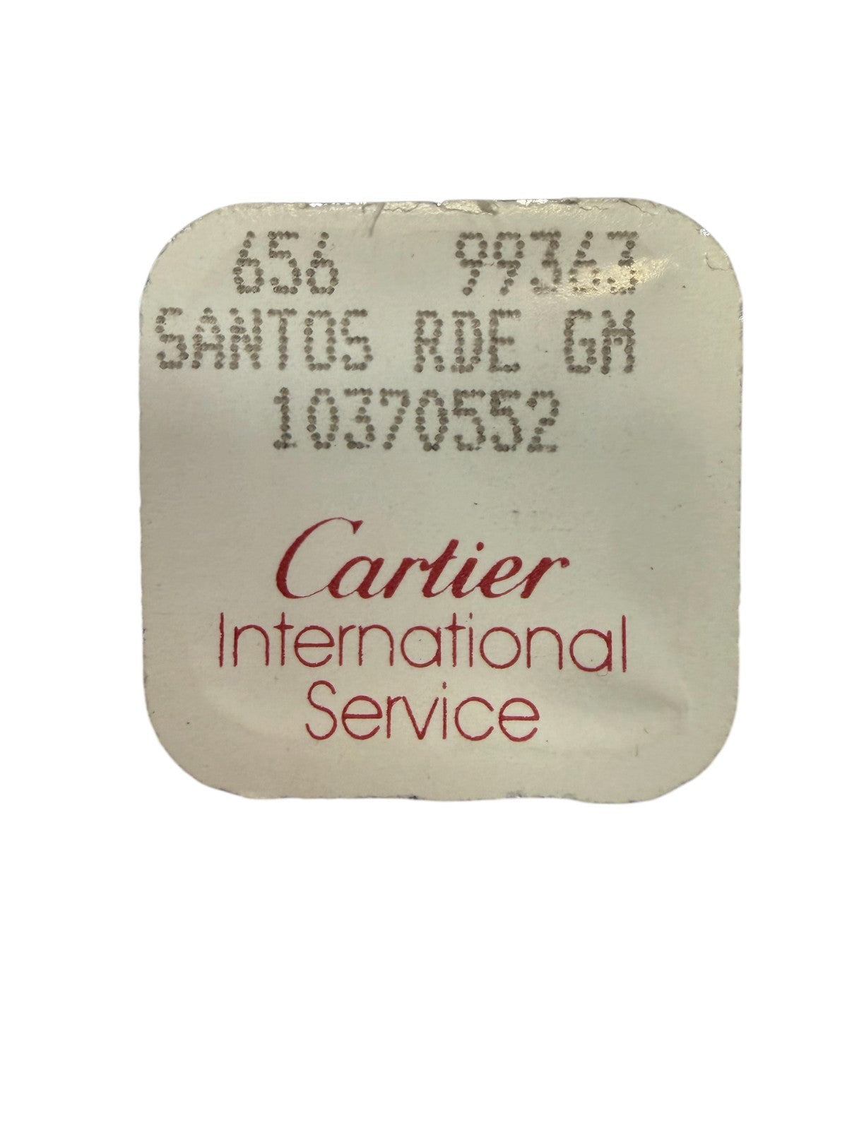 Authentic Cartier Santos RDE GM Split Stem Ref. 10370552 / 656 99363