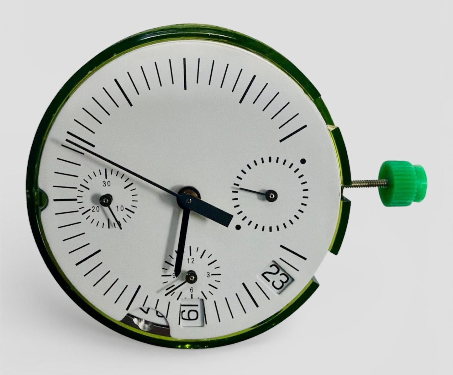 ETA 2894-A2 Mechanical Chronograph Watch Movement Swiss Made Calender at 4 & 6