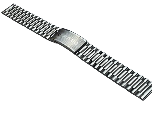 18mm Stainless Steel Watch Strap for RADO Diastar – Replacement Band Bracelet