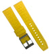 Attractive BREITLING SILICONE RUBBER WATCH BAND 22mm with Buckle