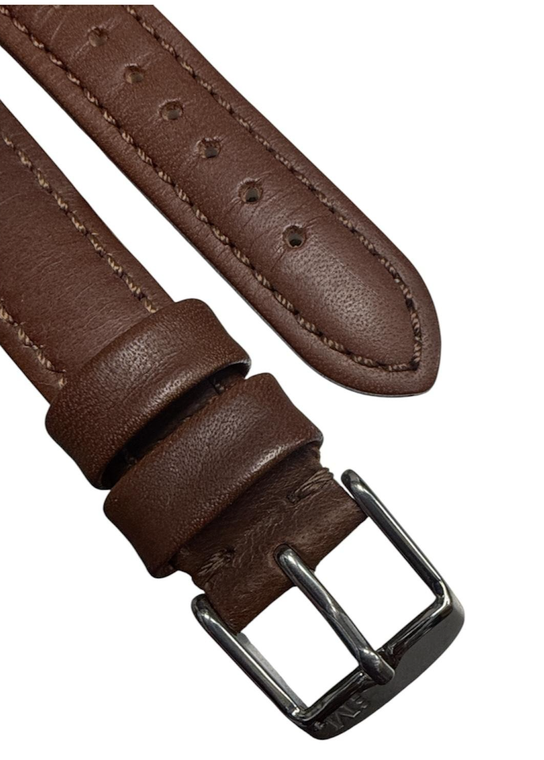 18mm Brown color Genuine Leather Watch Band