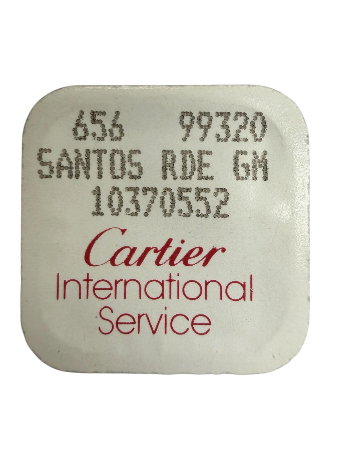 Authentic Cartier Santos RDE GM Split Stem Ref. 10370552 / 656 99320
