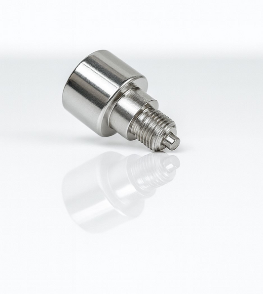 Omega 086ST 0135 Factory Pusher New Stainless Steel 