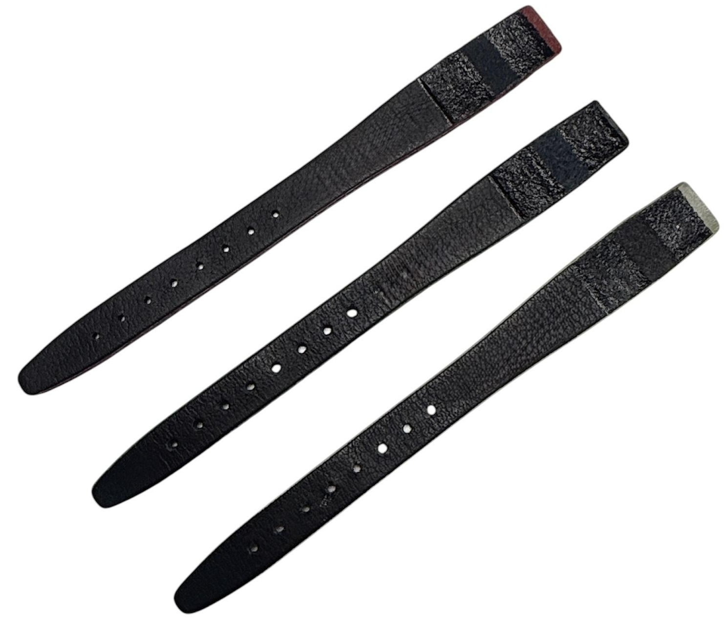 13mm Lizard Grain Genuine Leather - Open Ended Watch Band