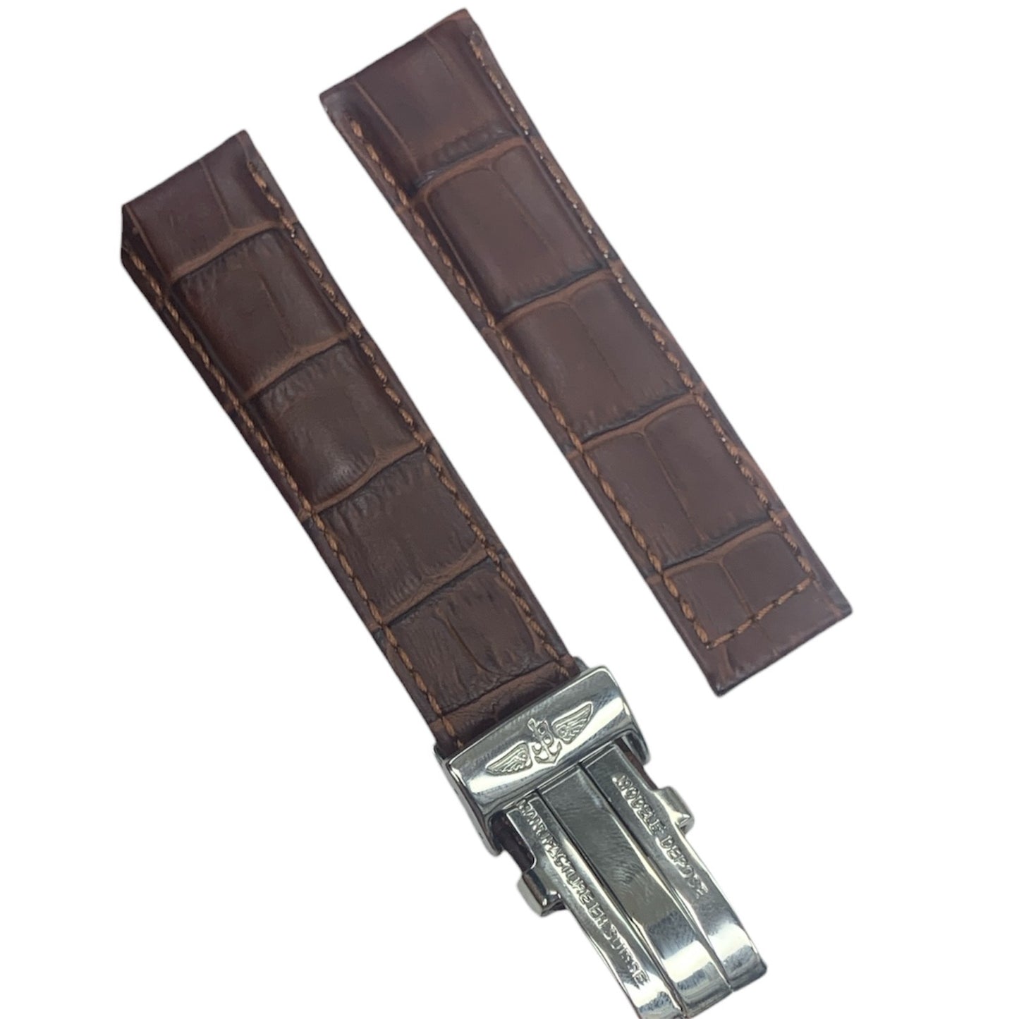 Genuine Leather Watch Band for Breitling Avenger Navitimer