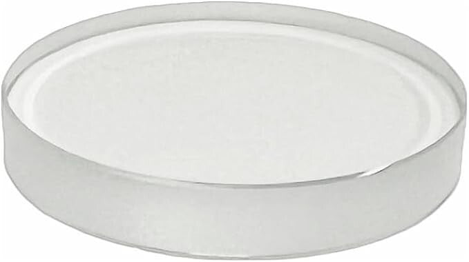 Generic Mineral Crystals INVICTA (38.1×5.8)mm Flat Round Anti Reflective