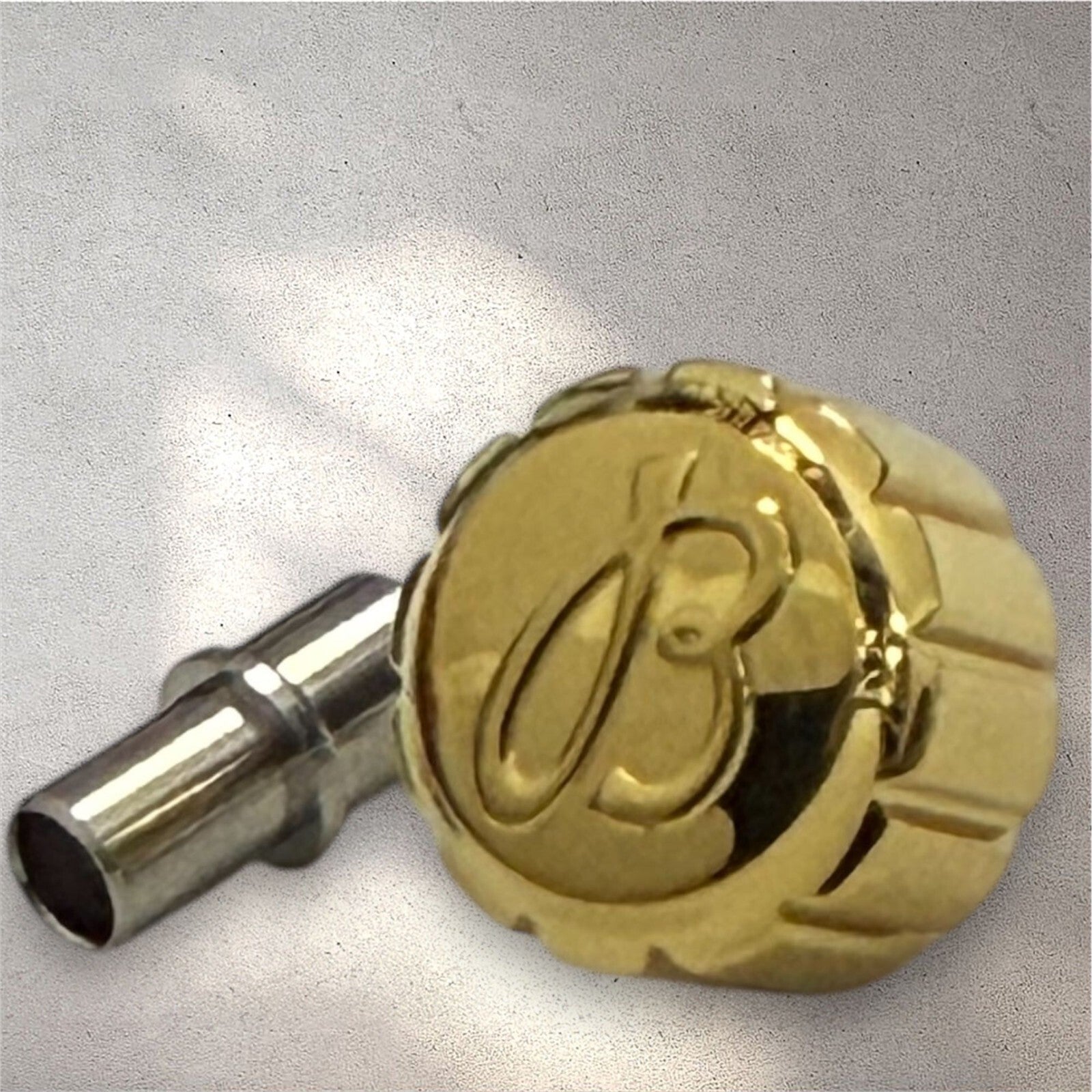 (7.0x5.0mm) Replacement Crown with tube for Breitling Color Gold BRL-SC13