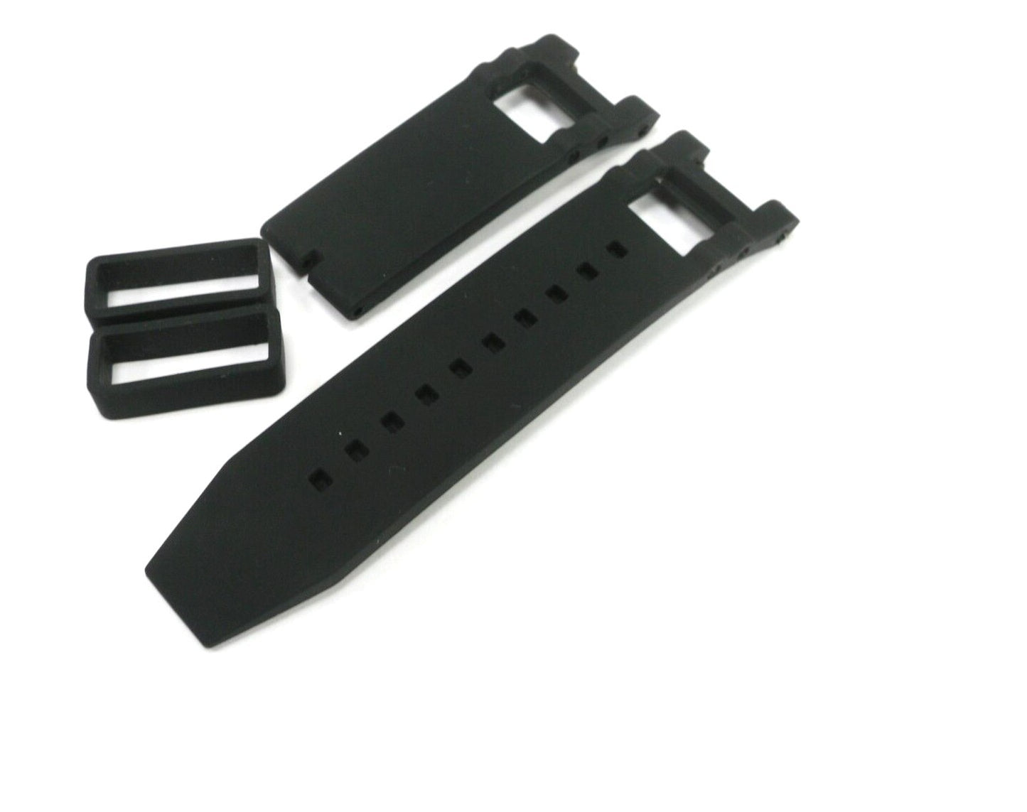26MM SILICONE RUBBER WATCH BAND STRAP FOR INVICTA RUSSIAN WATCH BLACK
