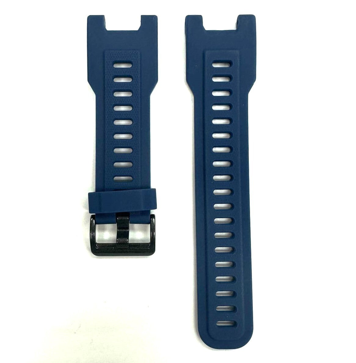 26mm Blue Rubber Watch Strap Band w/ Buckle & Tools
