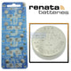 Ten (10)  Renata 392 Watch Battery SR41W SWISS MADE, 0% MERCURY