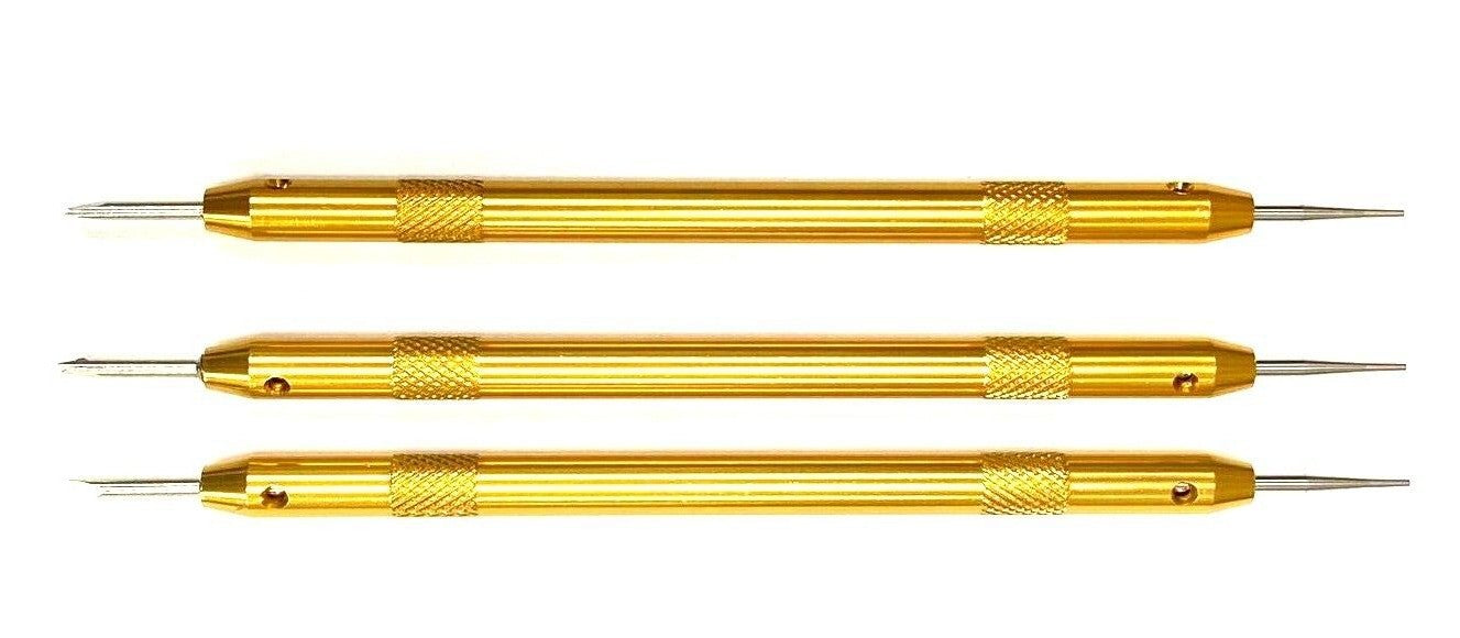 High Quality Watch Band Spring Bar Removers Gold Handle Watchmaker Repair Tool